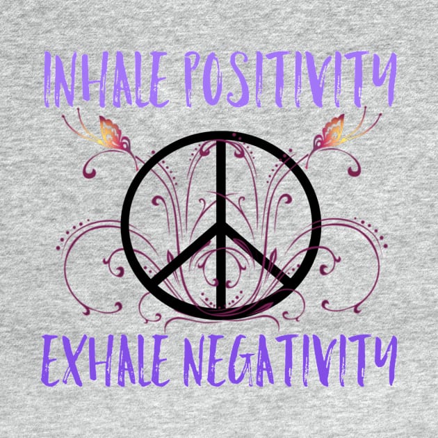 Inhale Positivity, Exhale Negativity by LioheartedLotus